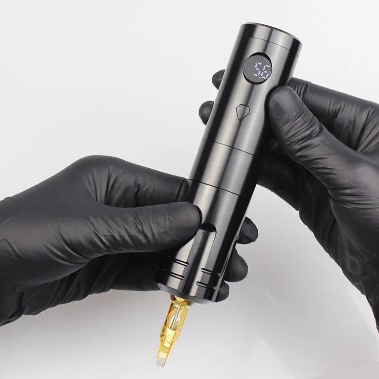 Thunderlord güç dövme tabancası profesyonel dövme kalemi Microblading kablosuz kalem dövme makinesi ile pil