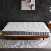 Matelas 5 étoiles à double protection de la colonne vertébrale, matelas 3D à ressorts indépendants pour la maison, matelas de soutien du sommeil style Simmons