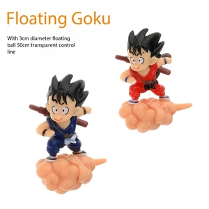 유행 내구성 PVC Wukong 만화 마이크로 풍경 세트 떠 다니는 인형 액세서리 세트와 작은 수족관 테이블 장식 - Product Image 2