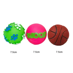 Manufacturer wholesale squeaky dog vinyl ball toys