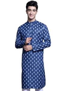 High Quality Women's Premium Cotton Salwar Kameez Embroidery Recycled <b>Materials</b> Navy <b>Blue</b> Green Pakistani Style Summer Quick Dry - Product Image 1