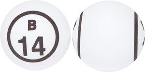 Pelotas de Tenis de Mesa de 1.57 Pulgadas (40 mm) de PP/ABS, 3 Estrellas, para Juegos de <span class=keywords><strong>Bingo</strong></span>, Jaula para Fiestas, Grupos <span class=keywords><strong>Grandes</strong></span>, Juegos Familiares - Product Image 2
