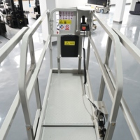 Plateforme élévatrice à ciseaux électrique autopropulsée 6m 8m 10m 14m, capacité 450kg, plateforme de levage mobile pour entrepôt et usine
