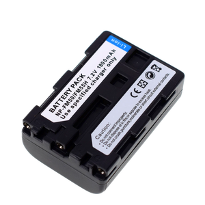 แบตเตอรี่สำรอง NP-FM50 FM30 FM55H สำหรับกล้อง HDR-HC1 SR1 UX1 MVC-CD200 CD250 <span class=keywords><strong>CD300</strong></span> CD350 CD400 CD500 เครื่องเล่นเพลง Walkman GV-D1000 ของแท้จากโรงงาน - Product Image 1
