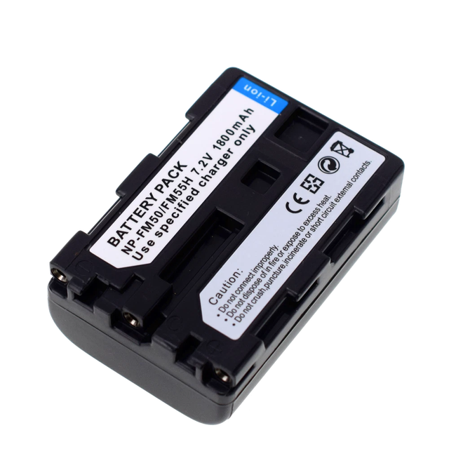 Replacement Battery NP-FM50 FM30 FM55H for HDR- HC1 SR1 UX1 MVC-CD200 CD250 CD300 CD350 CD400 CD500 Walkman GV-D1000 Camera OEM