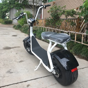 Nuevo Modelo 2026, Scooter Eléctrico Citycoco de 2 Ruedas con Canasta Trasera de Hierro y Caja de Almacenamiento Opcional - Product Image 6