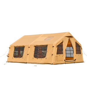 Inflatable <b>2</b> <b>Rooms</b> 1 Hall Family Camping <b>Tent</b> Heavy Duty Oxford Cloth Rain & Spacious for Self-Drive Trip Outdoor <b>Tent</b> 027 Spaci - Product Image 4