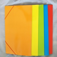 Carpeta de Archivo de Plástico A4, Venta al Por Mayor de Fábrica, Impresión a Color, Papelería con Logotipo, para Documentos