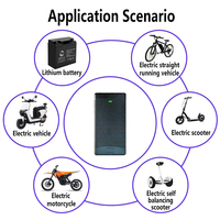 Chargeur de batterie au plomb pour moto/scooter électrique HX, 100-240V 24-72V 36-100W, adaptateur de charge rapide