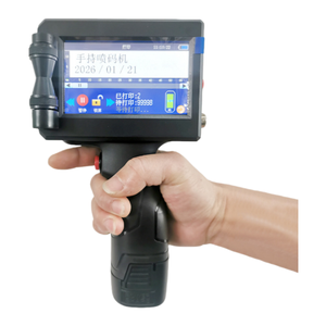Machine de codage à jet d'encre portable |   Hauteur d'impression maximale de 12,7 mm |   Impression de date d'expiration/logo/code QR/code-barres (sacs en plastique/papier, métal) - Product Image 3
