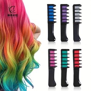 New Design Hair <b>Mascara</b> Temporary Hair Color Chalk Mini Hair Dye With Comb - Product Image 2