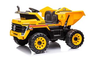 Coche Eléctrico para Niños, Tractor de Ingeniería de Cuatro Ruedas de 12 V, Camión Volquete para Niños - Product Image 3