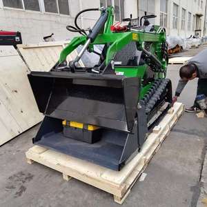 Livraison Gratuite Chine <span class=keywords><strong>Mini</strong></span>-chargeuse compacte sur chenilles avec moteur et <span class=keywords><strong>pompe</strong></span>, et seaux souffleurs à neige haute efficacité - Product Image 5