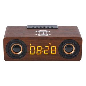 Multifunctional Desktop <b>LED</b> <b>Clock</b> with Bluetooth Speaker & Wireless Charging Business or Promotional Gift - Product Image 3