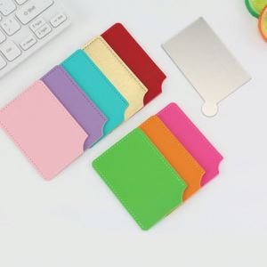 Custom Logo Stainless Steel - <b>Compact</b> Makeup <b>Mirror</b>/Card <b>Mirror</b>/Promotional Gift <b>Mirror</b> With Printing - Product Image 1
