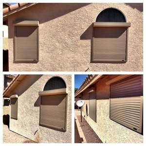 Fenêtres à volet roulant personnalisées pour pare-soleil, protection contre le vent et antivol - Product Image 5