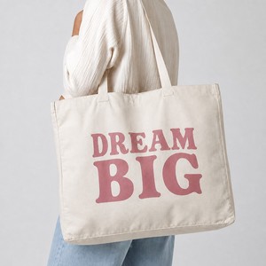 <b>Foldable</b> Canvas Tote <b>Bag</b> Portable Cotton Reusable Oversized Shoulder Shopping <b>Bag</b> with Pocket for Women Travel Grocery Beach - Product Image 1