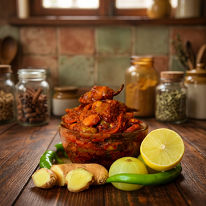 Picles Mixtos Caseros Más Demandados, Picantes, Tradicionales Indios, Achar, Sabor Intenso, Listos para Comer, Paquete a Granel de 25 kg para Restaurantes - Product Image 1