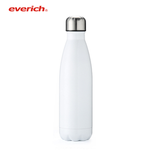 Cola En Forme De Vide Thermique de Revêtement en Poudre sur Mesure Sport Marques De Bouteille D'eau Avec Poignée - Product Image 3