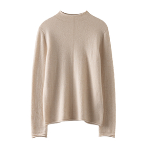 Vente en gros de <span class=keywords><strong>pull</strong></span> tricoté en cachemire personnalisé de haute qualité pour femmes <span class=keywords><strong>pull</strong></span> tricoté <span class=keywords><strong>chaud</strong></span> d'hiver <span class=keywords><strong>pull</strong></span> en cachemire pour femmes <span class=keywords><strong>pas</strong></span> <span class=keywords><strong>cher</strong></span> - Product Image 1
