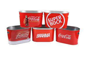 Cubitera ovalada de Metal con diseño de <span class=keywords><strong>Cola</strong></span> promocional personalizada, 10L - Product Image 5