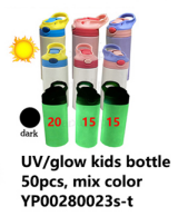 Couleur UV YP00280023s-t de mélange de bouteille d'enfants de lueur