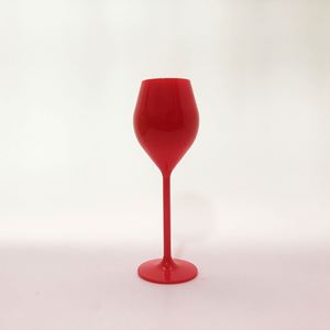 Copas de Policarbonato Acrílico de Plástico de 130 ml (4.3 oz) para Flautas, Color Amarillo, Reutilizables, Irrompibles, Modernas y Lujosas para el Borde de la Piscina - Product Image 1