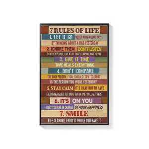 Tableau mural avec citations inspirantes pour le bureau, la salle de sport, décoration murale inspirante, peinture en porcelaine cristalline pour l'inspiration et le <span class=keywords><strong>succès</strong></span> - Product Image 6
