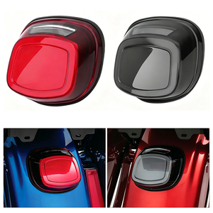 ไฟท้ายเบรค LED สองสีแบบเรโทรสำหรับรถมอเตอร์ไซค์ฮาร์เลย์โร้ดไกลด์ - Product Image 3