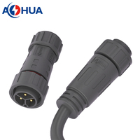 AHUA M20 2 3 4 broches mâle femelle étanche mini connecteur électrique prise 220v