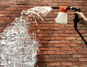 Pulvérisateur de lavage de voiture en plastique <span class=keywords><strong>à</strong></span> rapport réglable avec pistolet <span class=keywords><strong>à</strong></span> mousse pour le detailing automobile et <span class=keywords><strong>embout</strong></span> de <span class=keywords><strong>tuyau</strong></span> facile <span class=keywords><strong>à</strong></span> utiliser, pression de 2,5 <span class=keywords><strong>à</strong></span> 6 bars - Product Image 1