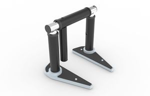 Maniglia Pull-Up portatile regolabile in acciaio per sport e intrattenimento - Product Image 5