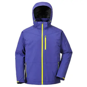 Jaqueta impermeável Jaqueta de ciclismo esportivo Roupas ao ar livre Nylon Windbreaker Hoodie Jackets para homens Inverno