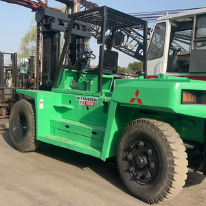 Used Mitsubishi 15 Ton Forklift Original Engine mitsubishi FD150 Forklift 7 ton 30 ton 15 ton fork truck for sale - Product Image 1