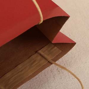 KM Custom Recycled Kraft Luxury Branded Cardboard 8-Color Printed Durable Gift Shopping Food Takeaway Paper Bags Custom - Product Image 4