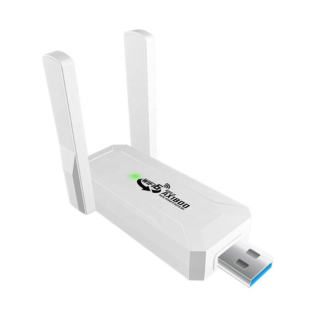 USB Wi FI Antenna Wifi Usb Dongle Dual Band Network USB Wireless Receiver 1800Mbps Wifi6 Adapter for PC