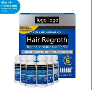 Organic 60ML <strong>Hair</strong> Growth Serum Kit Vegan Herbal <strong>Hair</strong> Regrowth Oil Care With Argan Oil <strong>Hair</strong>-Loss Prevention - Product Image 1