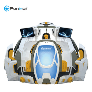 2020 ZHUOYUAN Funin VR mutiplayers 9D Réalité Virtuelle 4 places divertissement VR machine Mini Dôme Cinéma De Chine - Product Image 3