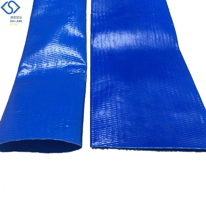 Pvc laici tubo piatto/laici tubo piatto/fattoria tubo di irrigazione bobine