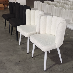Zig cover Importado <span class=keywords><strong>restaurante</strong></span> con fábrica suave Promoción moderna Sillas de comedor de tela Sillas Comedor Silla de comedor de cuero - Product Image 5