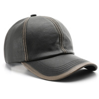 Gorra de Béisbol Unisex, Estilo Vintage, de PVC de Color Sólido, 6 Paneles, Transpirable, Impermeable, para Deportes al Aire Libre, Viajes, Protección Solar