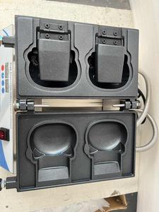 <span class=keywords><strong>XL</strong></span> vente en gros machine à collation à chaleur électrique de bureau commerciale deux carrés ouverture de crème glacée <span class=keywords><strong>gaufrier</strong></span> en forme de chat pour la durabilité - Product Image 4