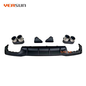 Difusor trasero estilo S7 de alta calidad con tubos de escape inoxidables para <span class=keywords><strong>Audi</strong></span> <span class=keywords><strong>A7</strong></span> 2020 2021 <span class=keywords><strong>2022</strong></span> sline - Product Image 2