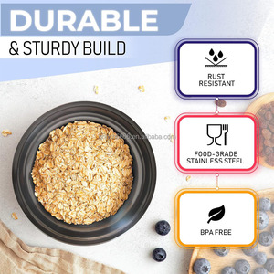 <span class=keywords><strong>2025</strong></span> Không Thể Phá Vỡ Trẻ Em Đầy Màu Sắc Ngũ Cốc Bát Thép Không Gỉ Kim Loại Súp Bát Bữa Ăn Tối Thực Phẩm Lưu Vực Trộn Bát Cho Trẻ Em - Product Image 6