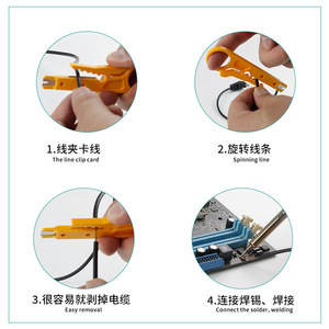 Adjustable Temperature 80W Digital <b>Soldering</b> <b>Iron</b> Set With Tips And Tools For Home Repair Welding - Product Image 4
