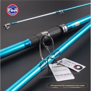 Canne à pêche Lurekiller 405 cm en fibre de carbone, 3 brins, avec anneaux Fuji, X Wrap, <span class=keywords><strong>pour</strong></span> la pêche en mer, la pêche de plage et le <span class=keywords><strong>surfcasting</strong></span>, longue portée - Product Image 5