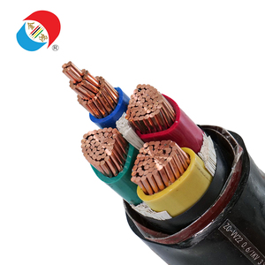 Câble d'alimentation blindé ignifuge XLPE en cuivre ZC-VV22 0.6/1kV-classe C FR armure de bande en acier pour l'enterrement direct - Product Image 1