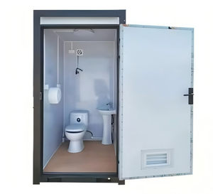Les toilettes portatives et mobiles de conteneur sont fortement appropriées pour l'usage aux chantiers de construction et dans des secteurs suburbains extérieurs. - Product Image 5