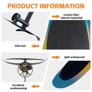 Hydrofoil Efoil Premium 2025 para Surfistas, con Logotipo Personalizado, Fibra de Carbono, 120 Minutos de Autonomía, Lift Foils para Surfing Flyer ONE PRO Carbo - Product Image 6