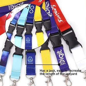 <span class=keywords><strong>Cordon</strong></span> tubulaire plat en polyester durable et écologique <span class=keywords><strong>avec</strong></span> mousqueton pivotant, <span class=keywords><strong>porte</strong></span>-<span class=keywords><strong>badge</strong></span> imprimé par transfert thermique, pour événements sportifs - Product Image 6